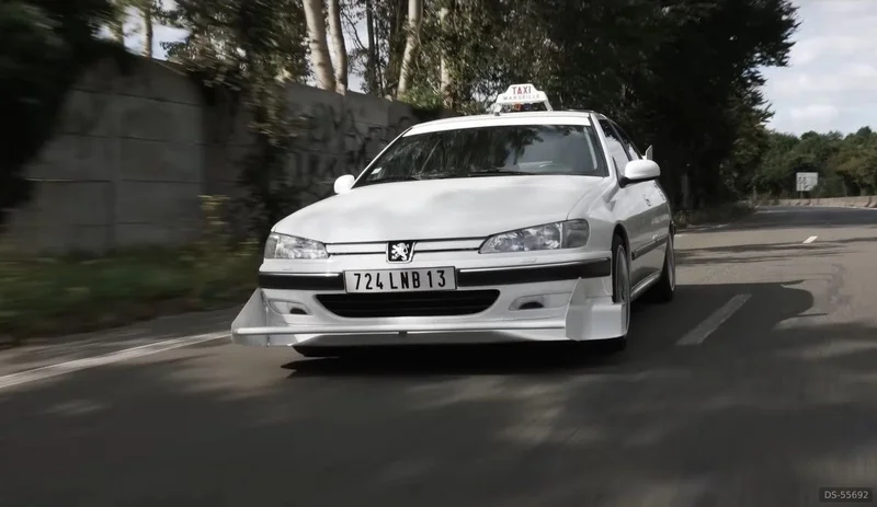 1998 Peugeot 406 Film Taxi in Paris 7
