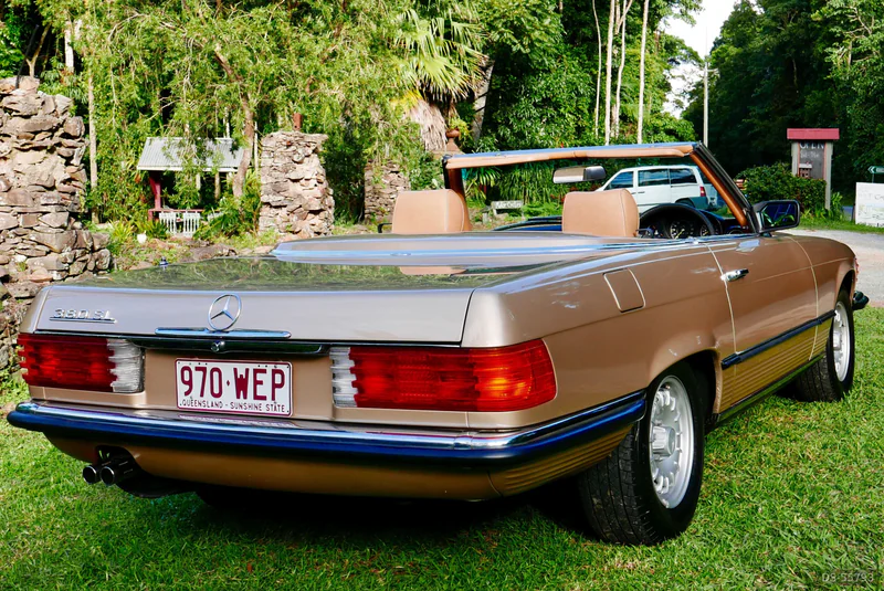 1981 Mercedes-Benz 380 SL Roadster in Brisbane 2