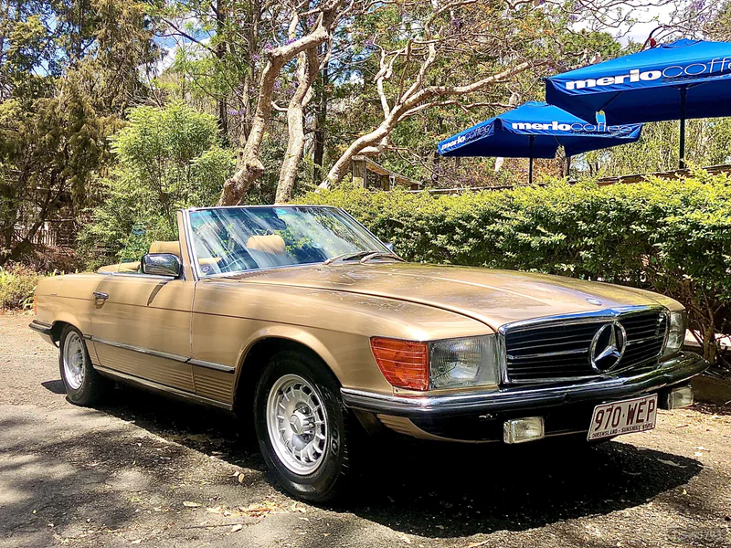 1981 Mercedes-Benz 380 SL Roadster in Brisbane 3