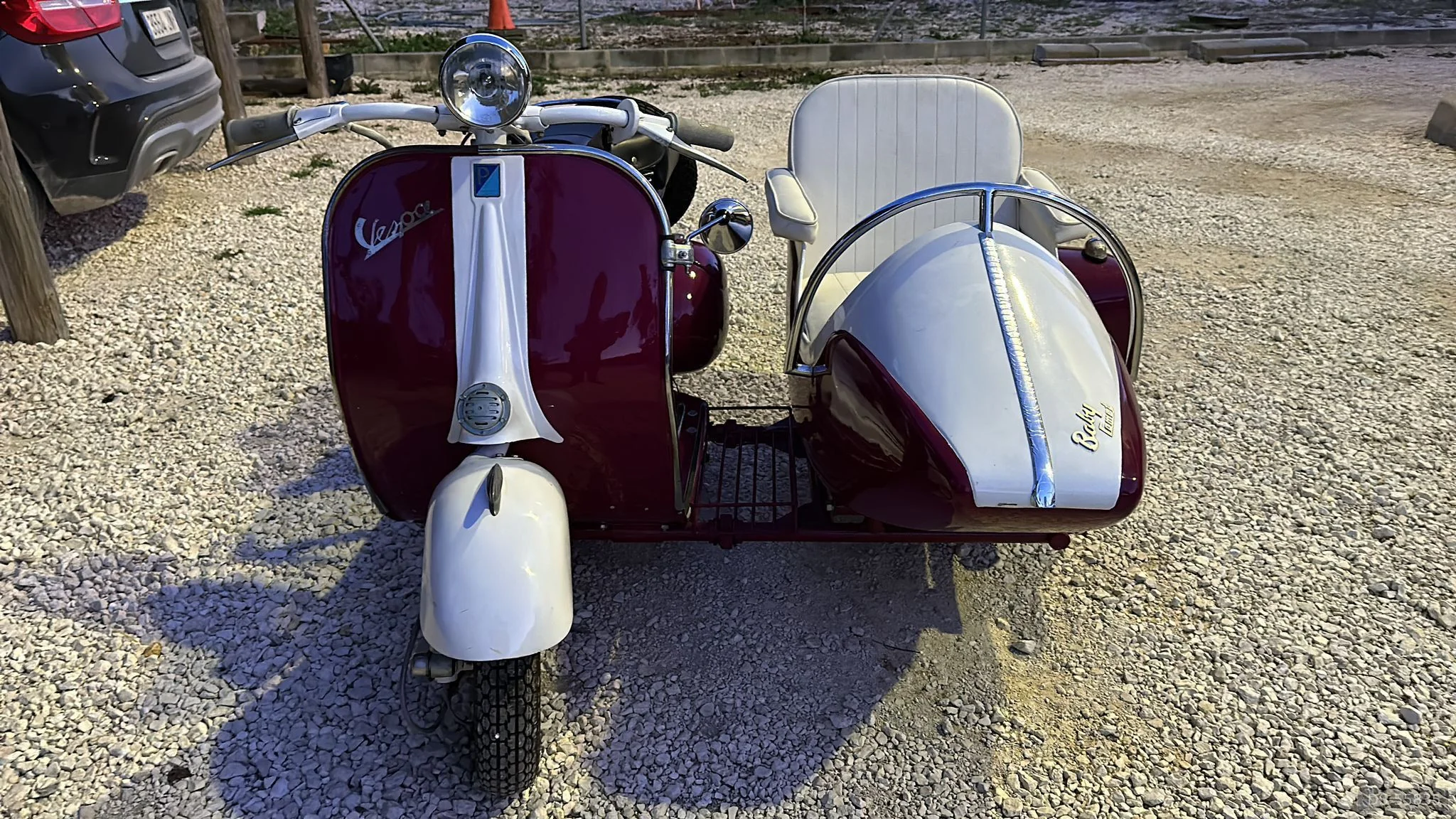 1957 Piaggio Vespa Con Sidecar