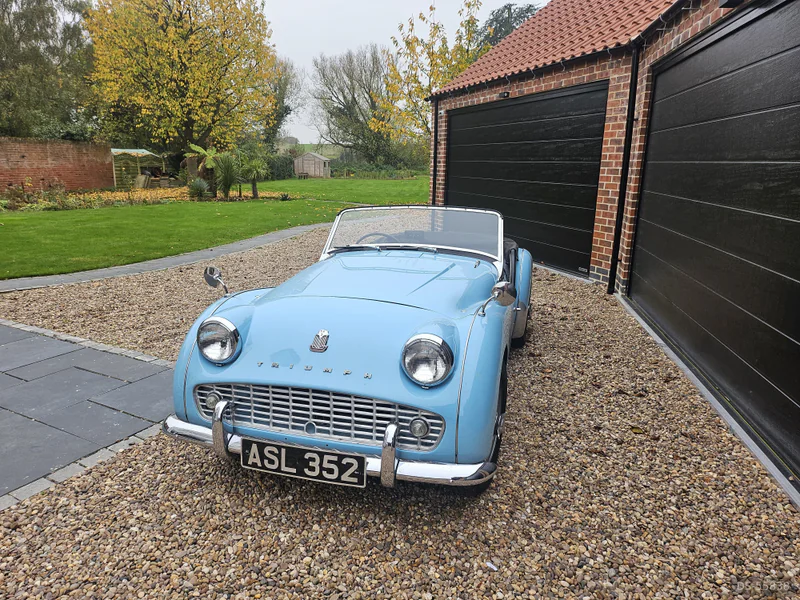 1957 Triumph Tr3a in Retford 2