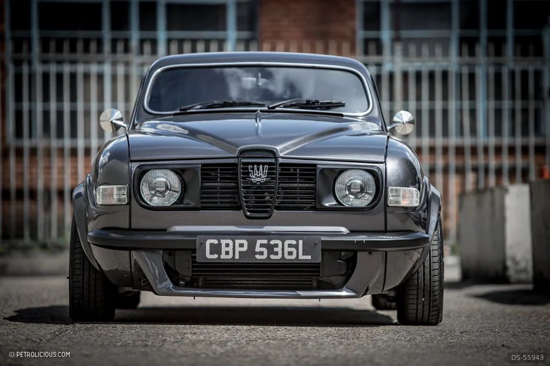 1973 Saab 96 Hotrod in New Inn 2