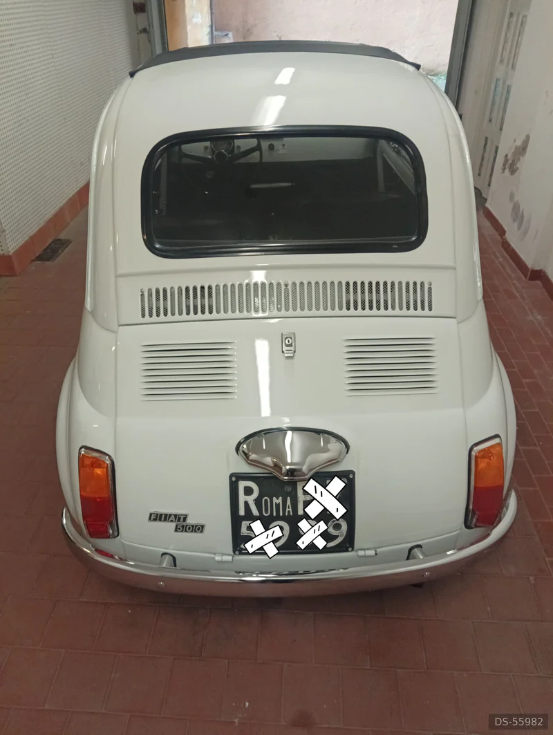1975 Fiat 500r in Roma 2