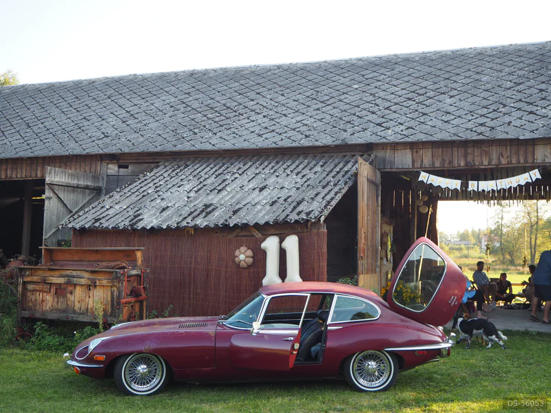 1969 Jaguar E-type in Warszawa 2