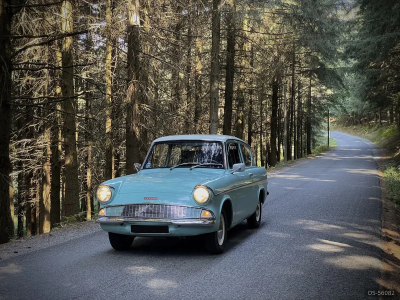 1963 Ford Anglia Harry Potter in Lyon