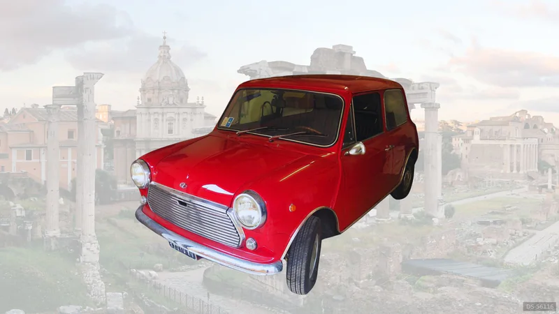 1971 Innocenti Mini Minor in Roma 3