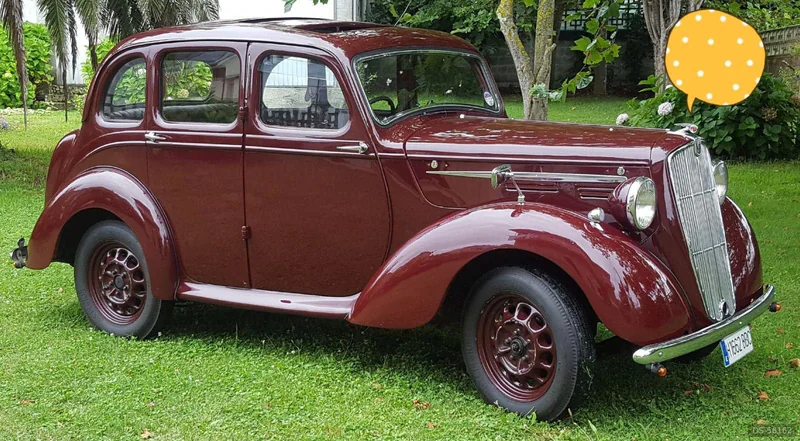 1938 Morris Ten Serie M in Malaga