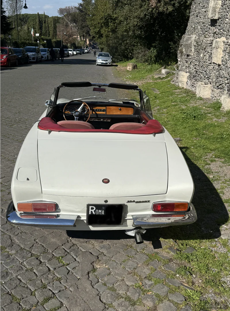 1970 Fiat 124 Sport Spider in Roma 6