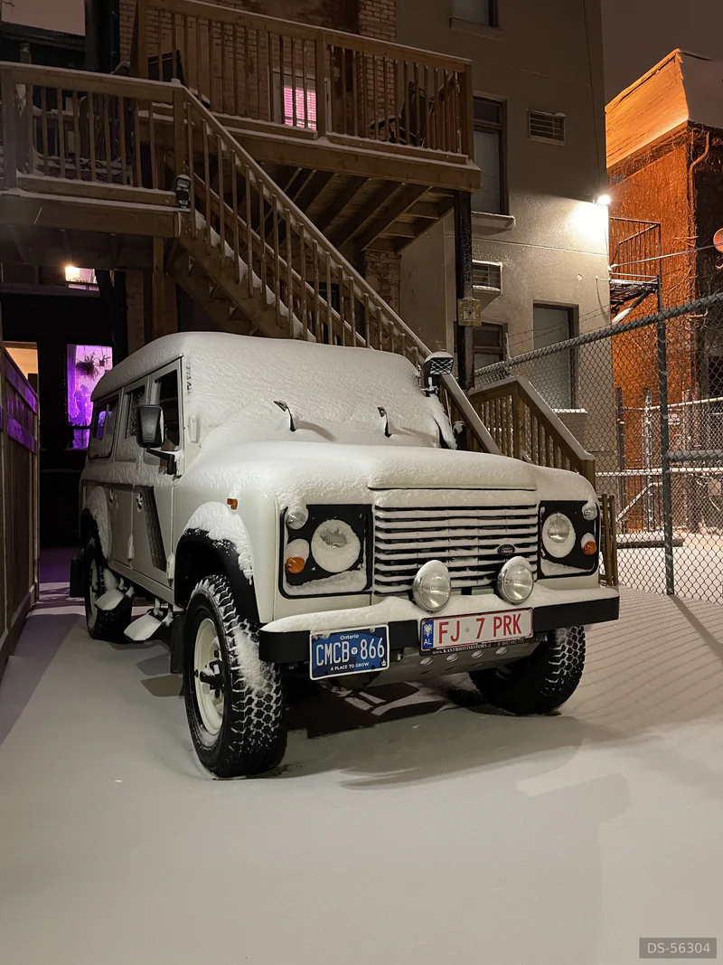 1986 Land Rover Defender in Toronto 2