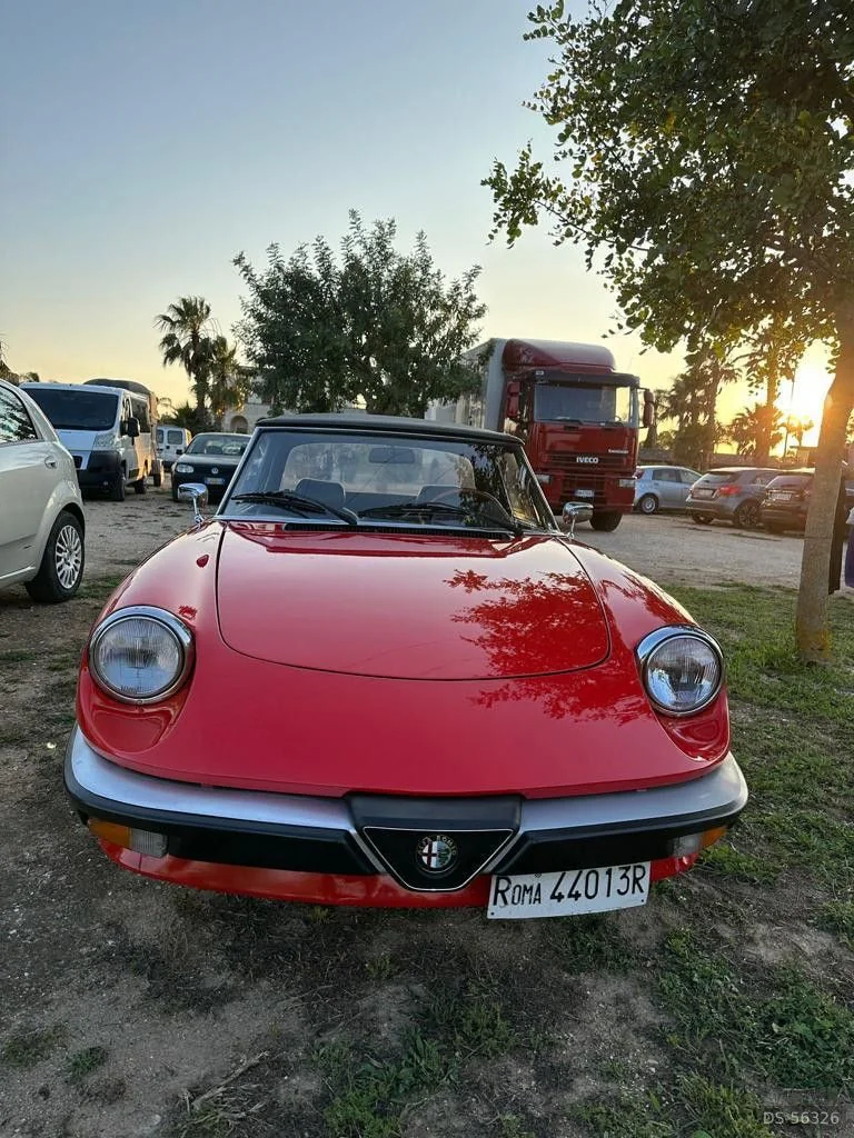 1986 Alfa Romeo Spider in Brindisi 2