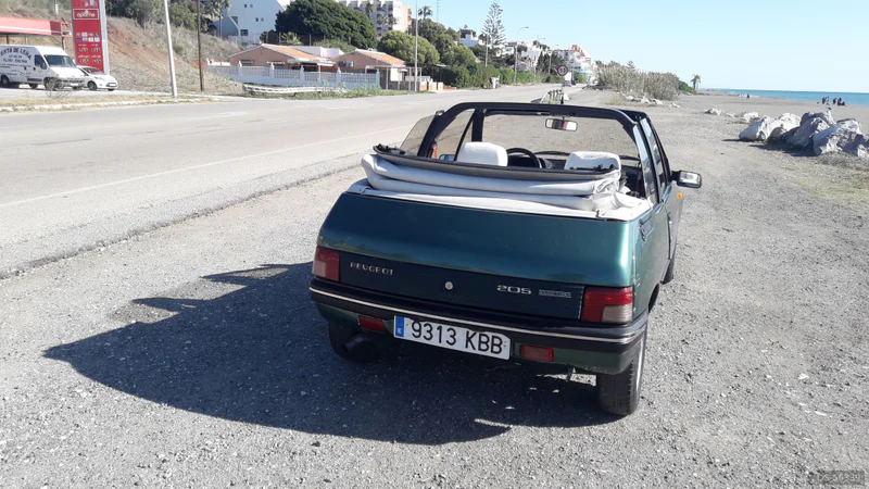 1990 Peugeot 205 Cabrio Roland Garros in Benajarafe 6