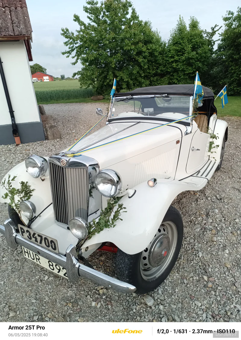 1950 MG Td in Kävlinge 2
