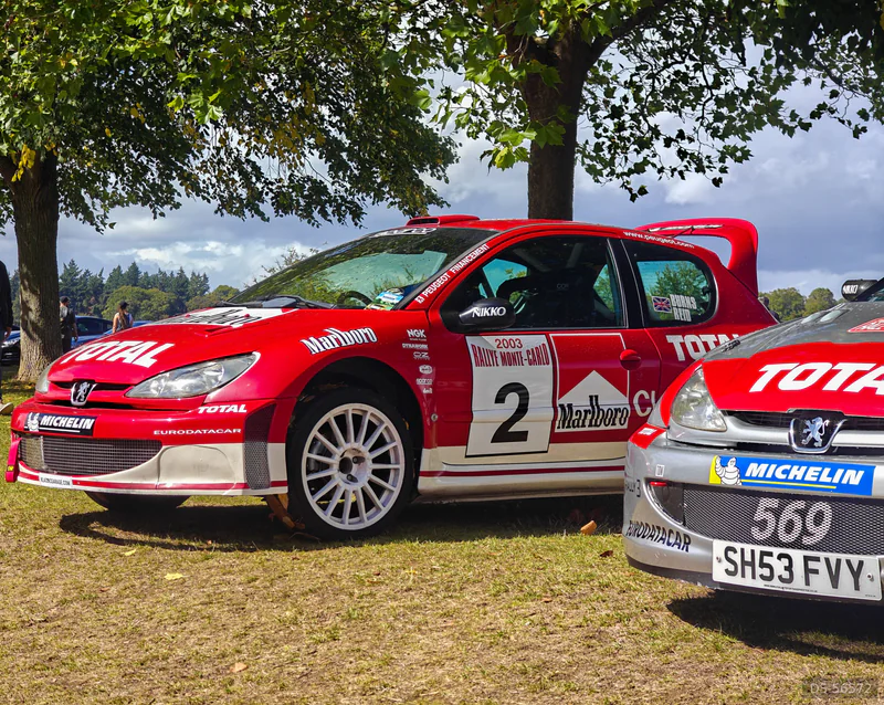 2004 Peugeot 206 Wrc Rally Car in London 2