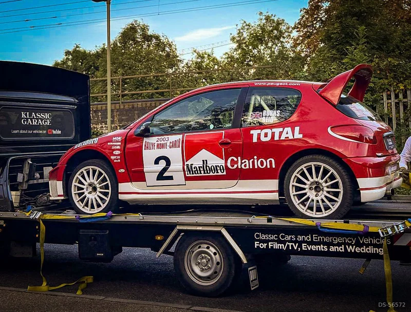 2004 Peugeot 206 Wrc Rally Car in London 4