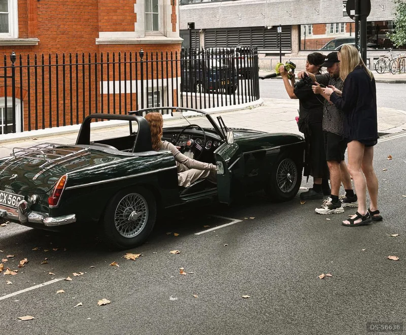 1965 MG B Gt in London 6