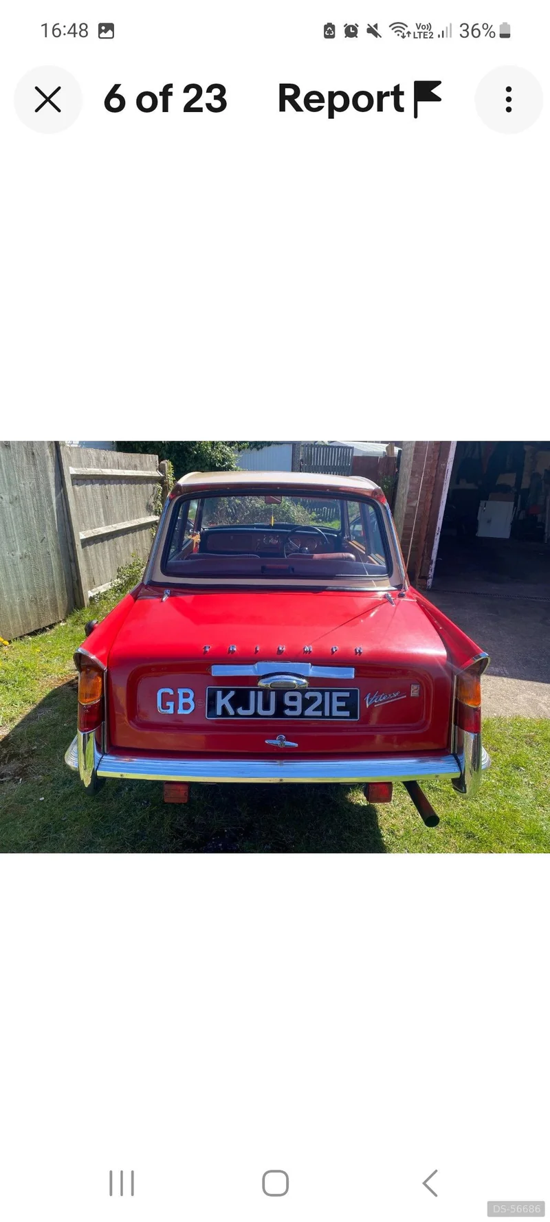 1967 Triumph Vittesse in St Columb Major 4