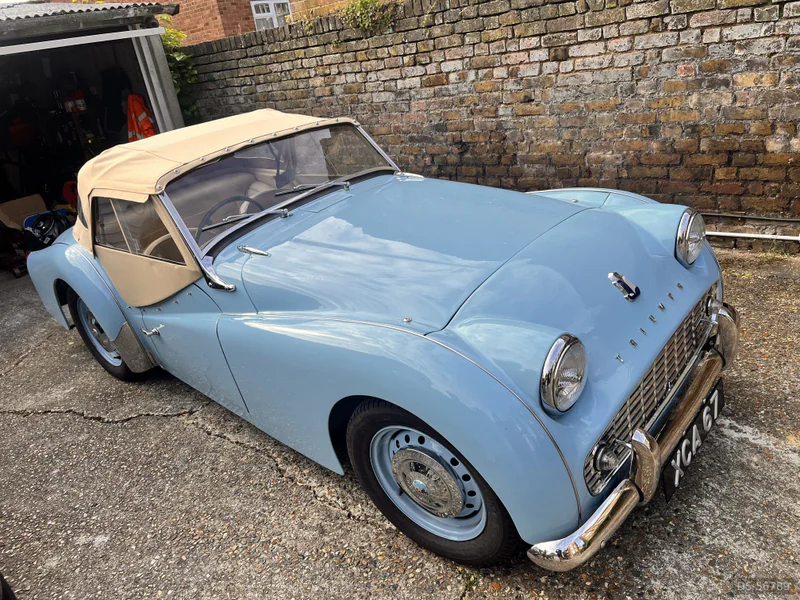 1960 Triumph Tr3a in London 3