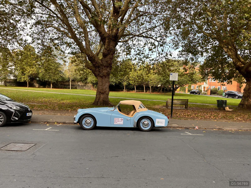 1960 Triumph Tr3a in London 5
