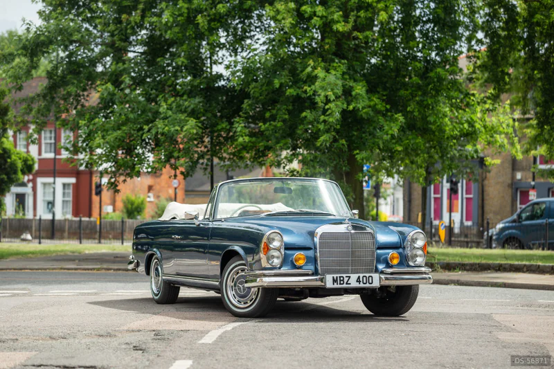 1963 Mercedes-Benz 220 Seb Cabriolet in London 2