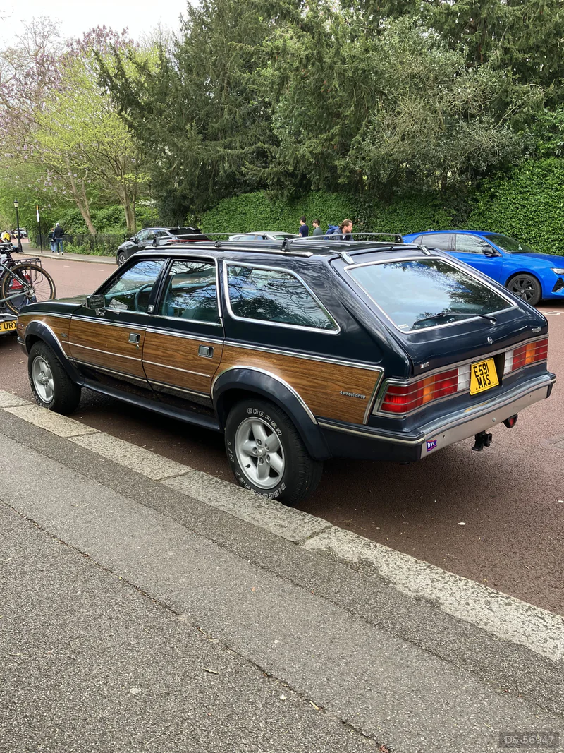 1988 AMC Eagle in London 2