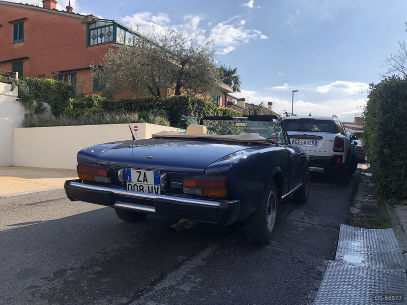 1979 Fiat 124 Spider America Pininfarina in San Miniato 4