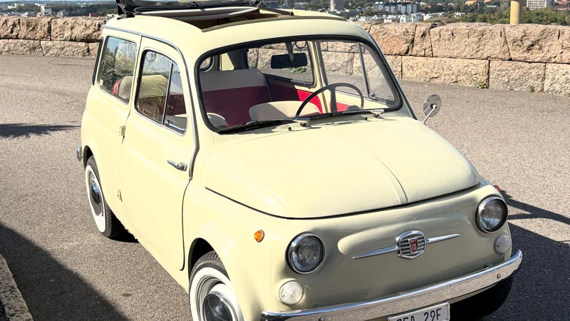 1973 Fiat 500 Giardiniera in Göteborg 5
