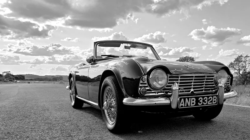 1964 Triumph TR4 in Leicester 2