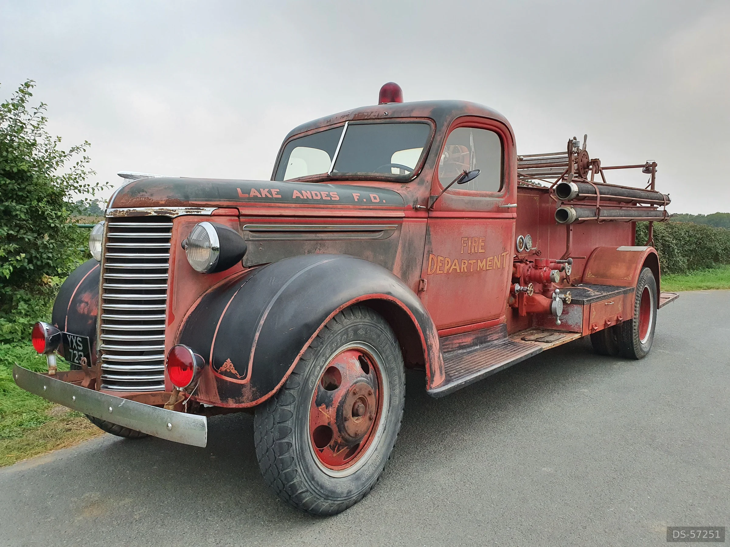 1937 Chevrolet Vd Fire Engine