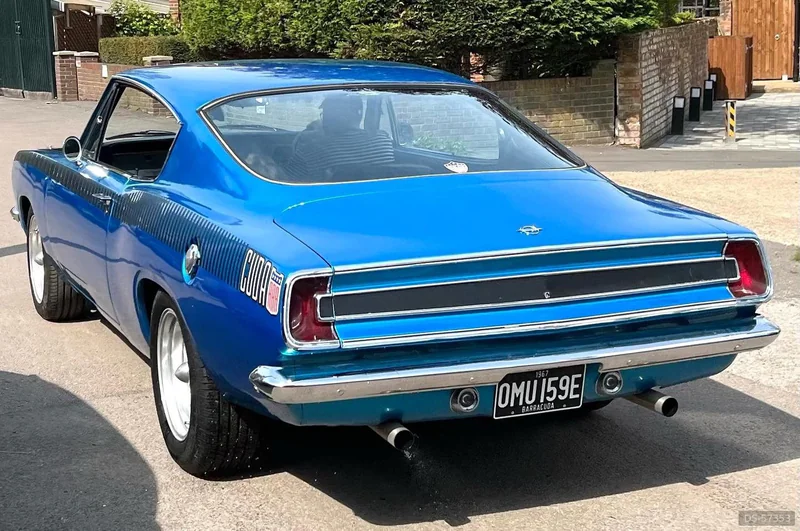1967 Plymouth Barracuda in London 6