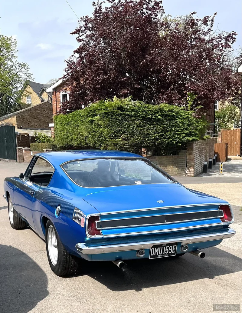 1967 Plymouth Barracuda in London 9
