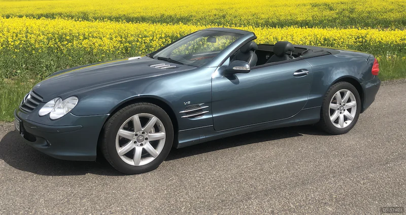2002 Mercedes-Benz Sl 500 in Frogner 1