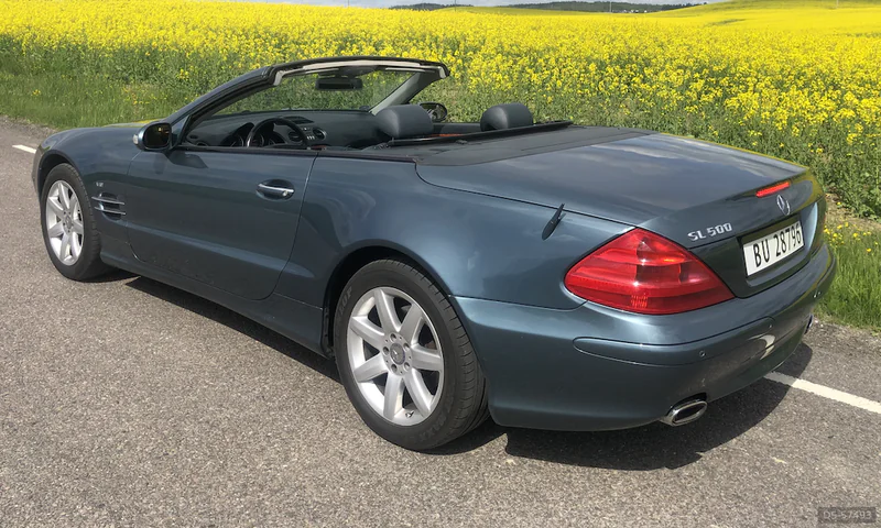 2002 Mercedes-Benz Sl 500 in Frogner 3