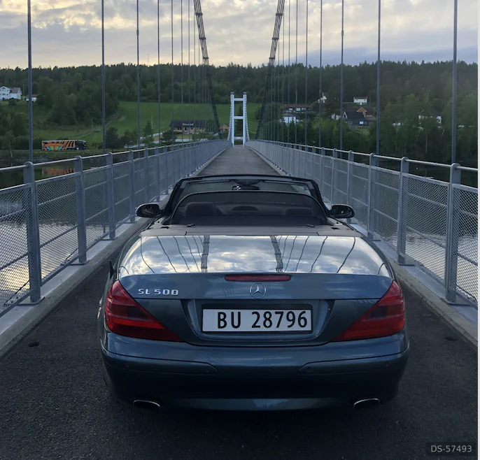 2002 Mercedes-Benz Sl 500 in Frogner 4