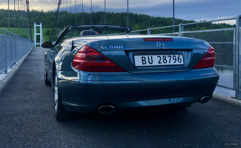 2002 Mercedes-Benz Sl 500 in Frogner 5