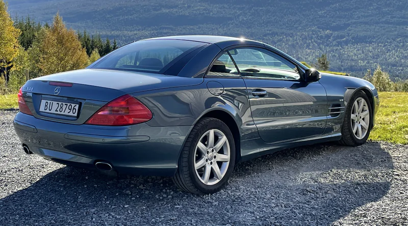 2002 Mercedes-Benz Sl 500 in Frogner 7
