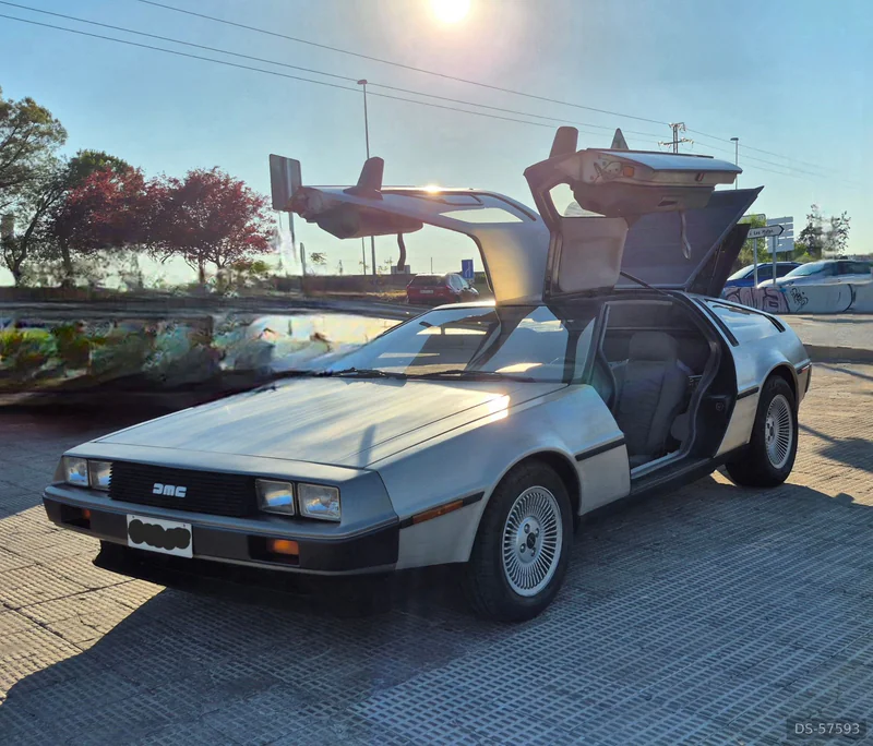 1981 DeLorean DMC-12 in Madrid 2