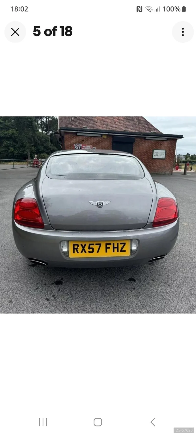 2007 Bentley Continental Gt Mulliner in London 9