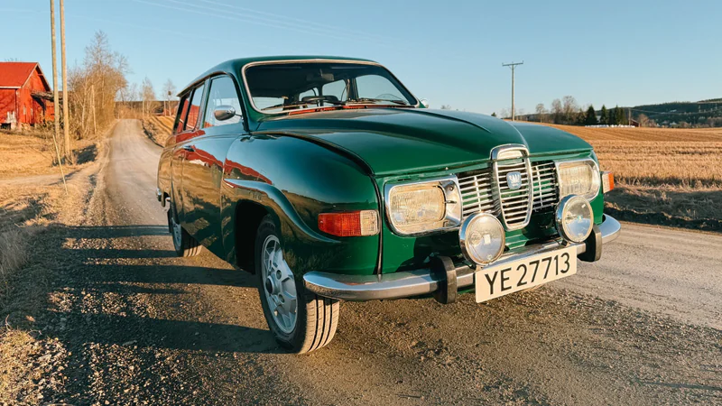 1976 Saab 95 V4 in Nannestad 4