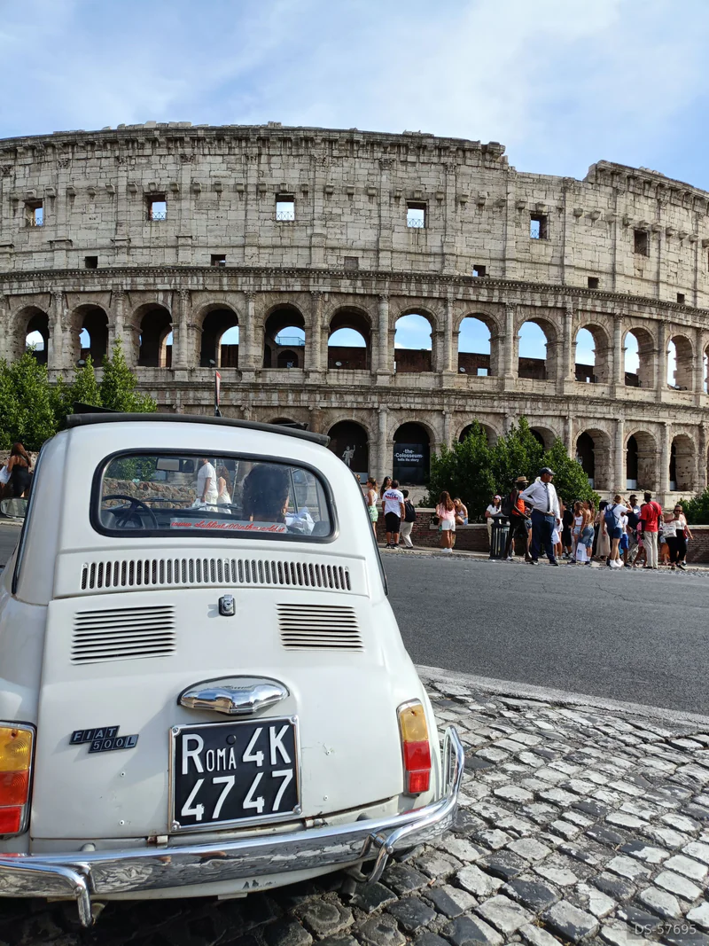 1971 Fiat 500 in Roma 2