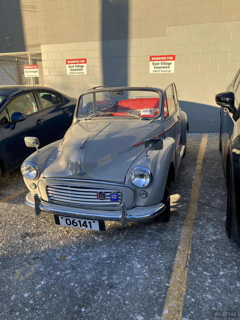 1963 Morris Minor in Vancouver 3