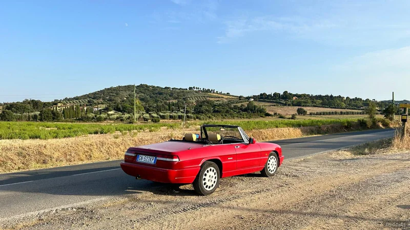 1991 Alfa Romeo Spider in Castel Gandolfo (roma) 6