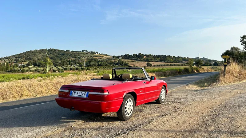 1991 Alfa Romeo Spider in Castel Gandolfo (roma) 5