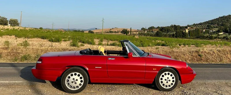 1991 Alfa Romeo Spider in Castel Gandolfo (roma) 4