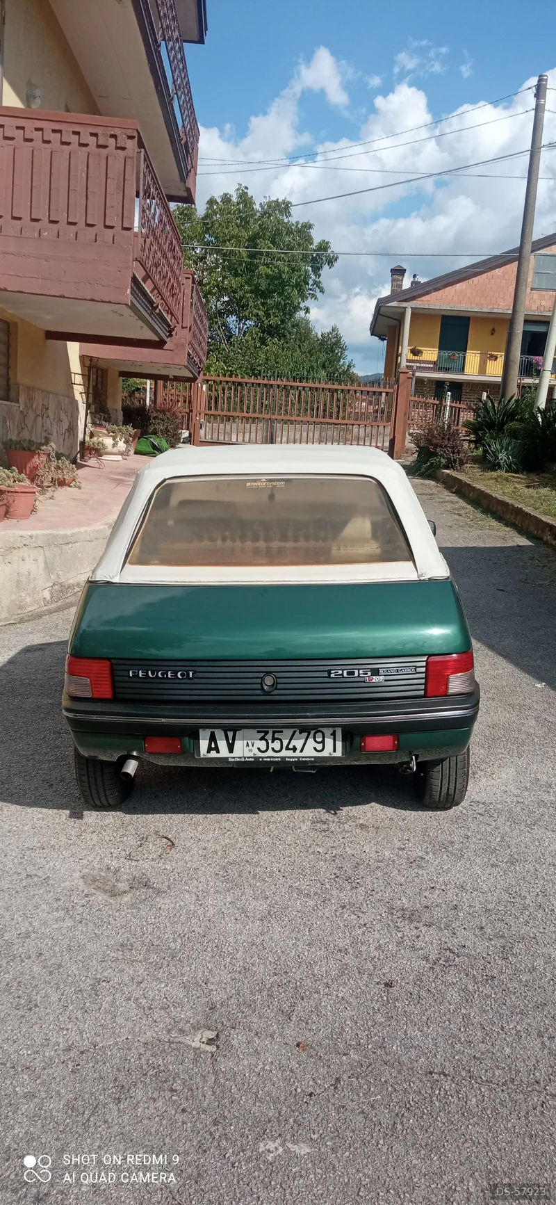 1991 Peugeot 205 Cabrio Roland Garros in Aiello Del Sabato 4