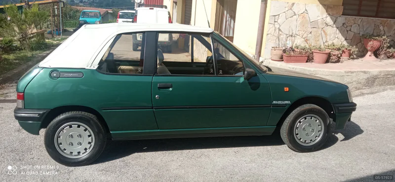 1991 Peugeot 205 Cabrio Roland Garros in Aiello Del Sabato 5