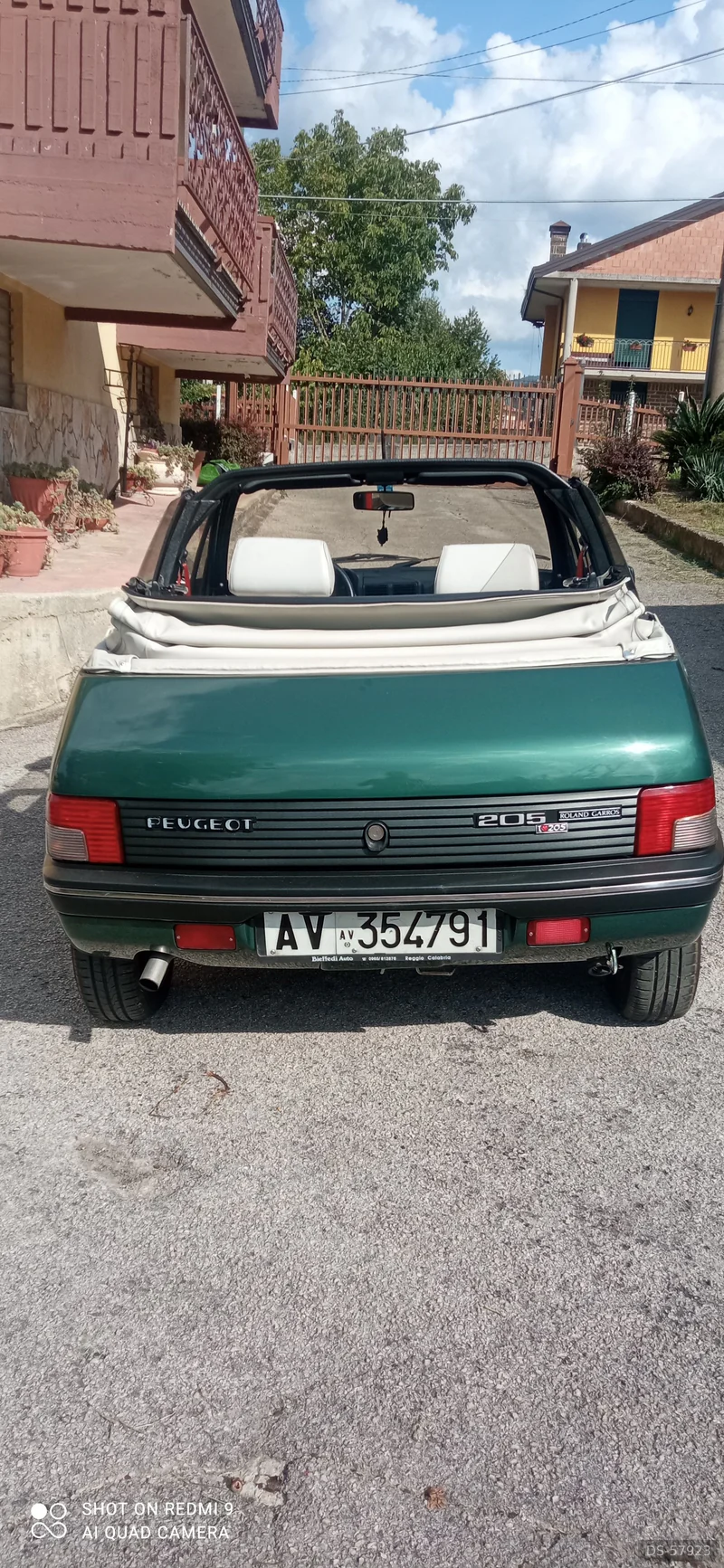 1991 Peugeot 205 Cabrio Roland Garros in Aiello Del Sabato 8