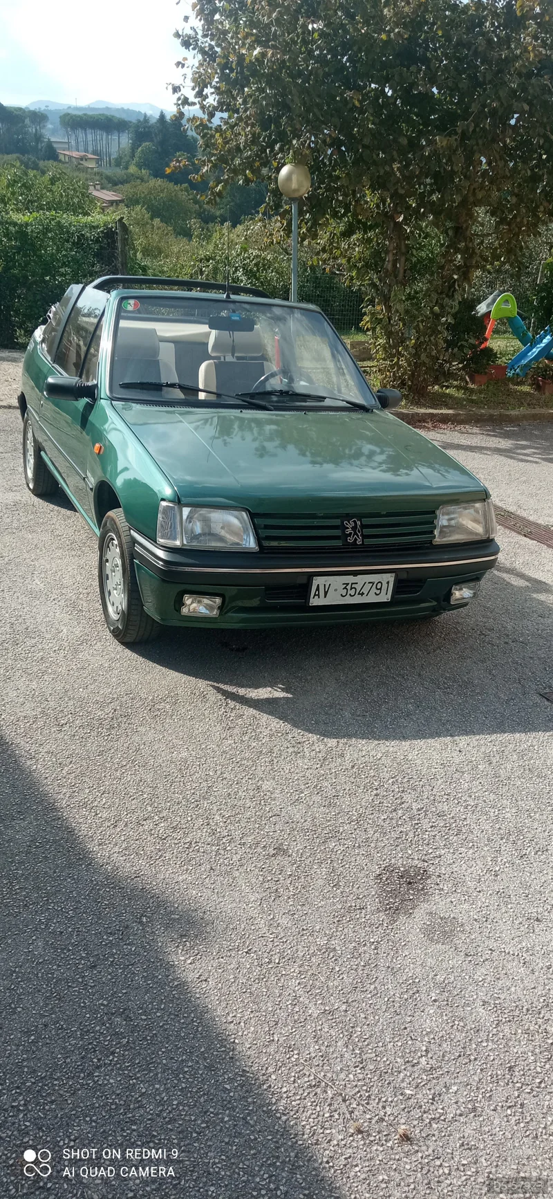 1991 Peugeot 205 Cabrio Roland Garros in Aiello Del Sabato 9