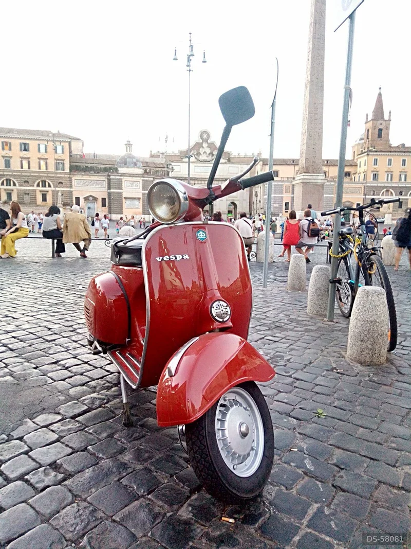 1961 Piaggio Vnb1t in Roma 2