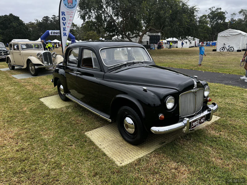 1955 Rover P4 90 in Melbourne 2