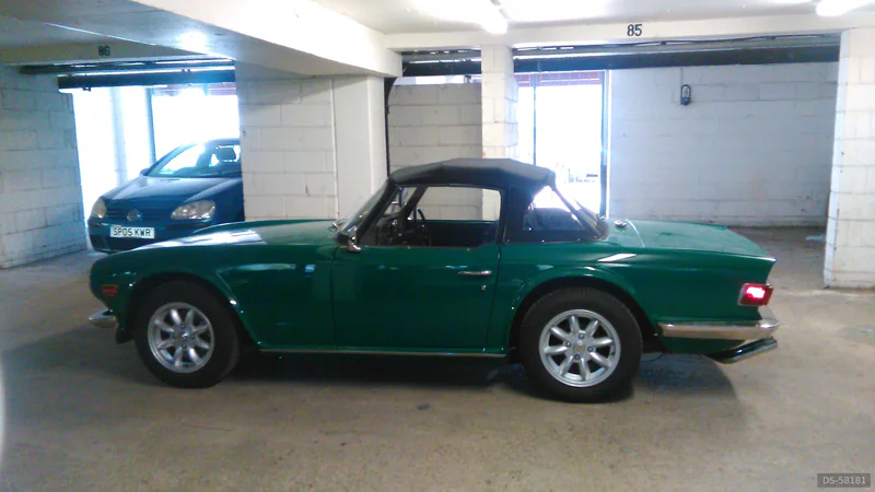1973 Triumph TR6 Pi in London 6